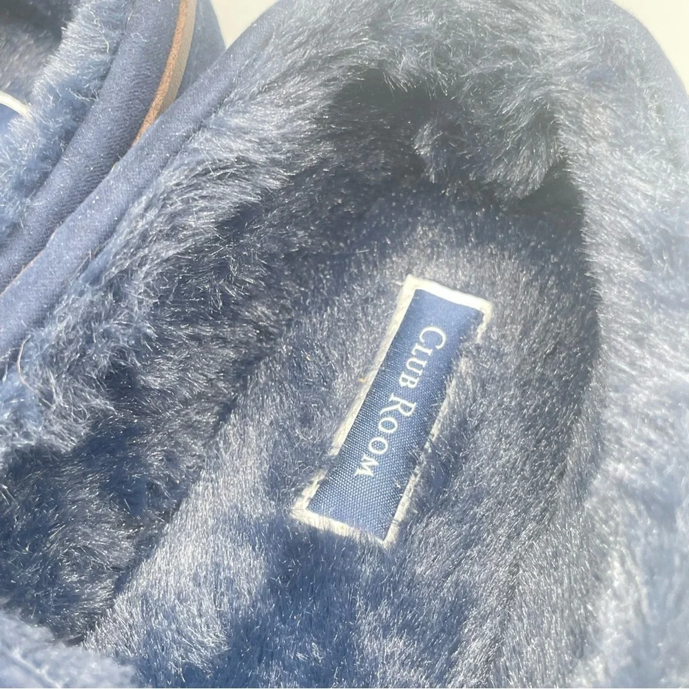 Club Room Navy‎ Suede Loafers
